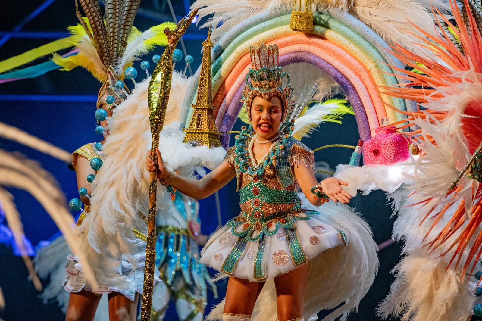 Agustina en el Show de Comparsas 2026