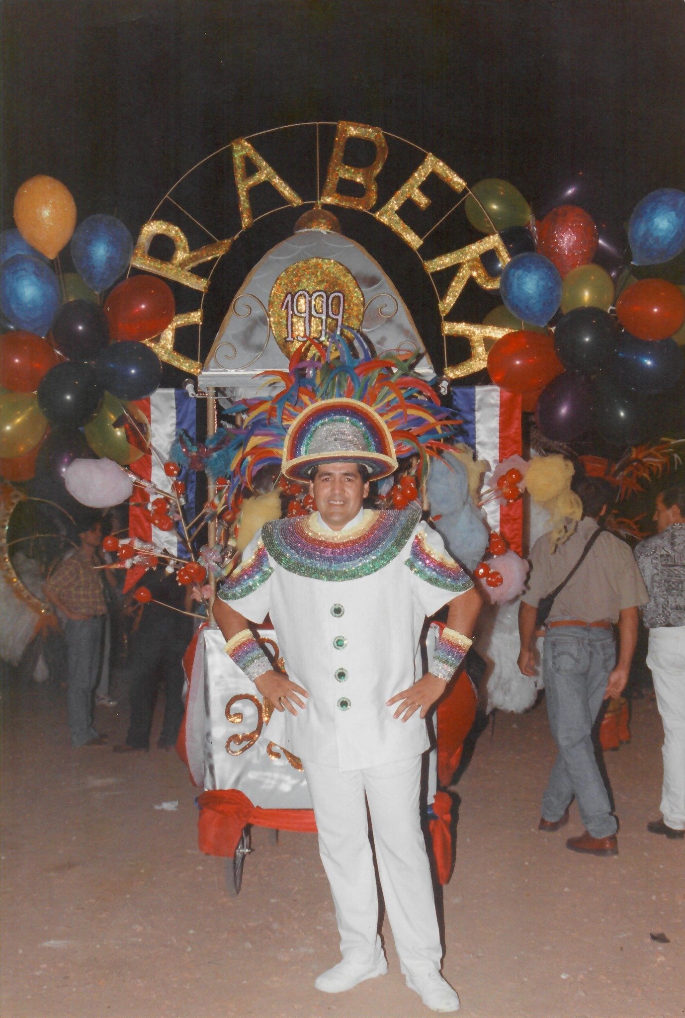 Abuelo de Agustina en Ara Berá, 1999
